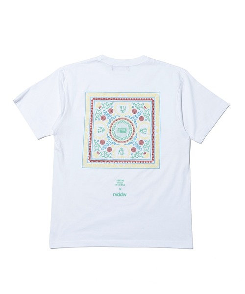 reversal.dogi.design.works(リバーサル・ドーギ・デザイン・ワークス)の「<reversal/リバーサル>BOKH BIG MARK COTTON TEE(Tシャツ/カットソー・メンズ・ホワイト/ブラック/インディゴブルー・LARGE/MEDIUM/XX-LARGE/X-LARGE)」の4枚目の写真
