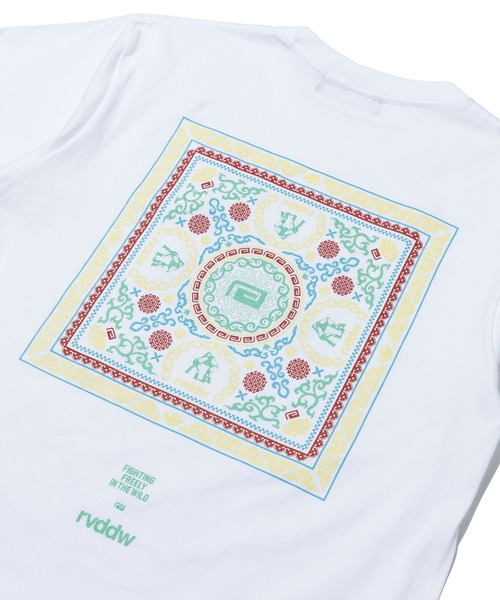 reversal.dogi.design.works(リバーサル・ドーギ・デザイン・ワークス)の「<reversal/リバーサル>BOKH BIG MARK COTTON TEE(Tシャツ/カットソー・メンズ・ホワイト/ブラック/インディゴブルー・LARGE/MEDIUM/XX-LARGE/X-LARGE)」の6枚目の写真