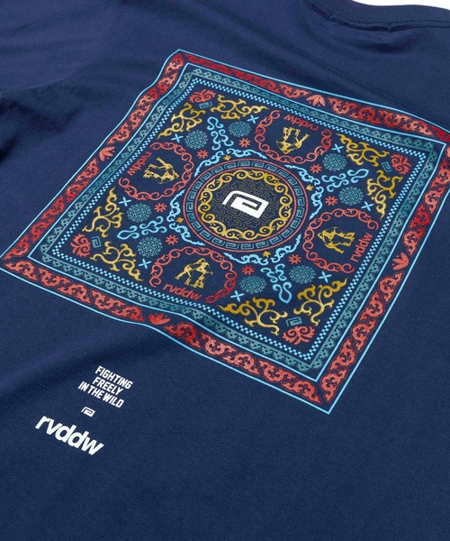 reversal.dogi.design.works(リバーサル・ドーギ・デザイン・ワークス)の「<reversal/リバーサル>BOKH BIG MARK COTTON TEE(Tシャツ/カットソー・メンズ・ホワイト/ブラック/インディゴブルー・LARGE/MEDIUM/XX-LARGE/X-LARGE)」の7枚目の写真