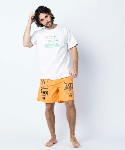 reversal.dogi.design.works(リバーサル・ドーギ・デザイン・ワークス)の「<reversal/リバーサル>BOKH BIG MARK COTTON TEE(Tシャツ/カットソー・メンズ・ホワイト/ブラック/インディゴブルー・LARGE/MEDIUM/XX-LARGE/X-LARGE)」の9枚目の写真