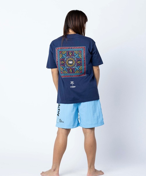 reversal.dogi.design.works(リバーサル・ドーギ・デザイン・ワークス)の「<reversal/リバーサル>BOKH BIG MARK COTTON TEE(Tシャツ/カットソー・メンズ・ホワイト/ブラック/インディゴブルー・LARGE/MEDIUM/XX-LARGE/X-LARGE)」の13枚目の写真