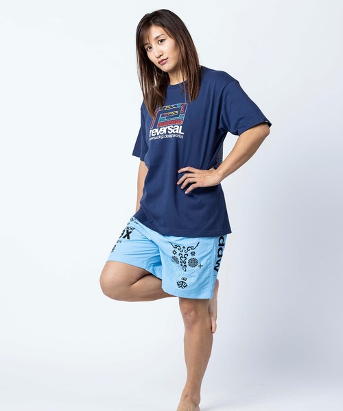 reversal.dogi.design.works(リバーサル・ドーギ・デザイン・ワークス)の「<reversal/リバーサル>BOKH BIG MARK COTTON TEE(Tシャツ/カットソー・メンズ・ホワイト/ブラック/インディゴブルー・LARGE/MEDIUM/XX-LARGE/X-LARGE)」の14枚目の写真