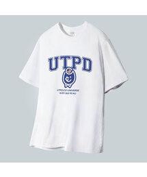 UNTAPPED STUDIO（アンタップドスタジオ）の「テッドアセンティックロゴピュアコットンビッグオーバーサイズ半袖Tシャツ2カラー（Tシャツ/カットソー）」