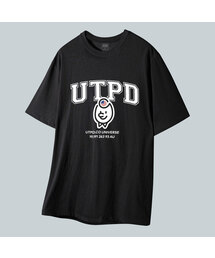 UNTAPPED STUDIO（アンタップドスタジオ）の「テッドアセンティックロゴピュアコットンビッグオーバーサイズ半袖Tシャツ2カラー（Tシャツ/カットソー）」