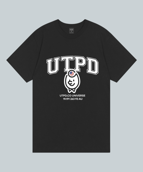 UNTAPPED STUDIO(アンタップドスタジオ)の「テッドアセンティックロゴピュアコットンビッグオーバーサイズ半袖Tシャツ2カラー(Tシャツ/カットソー・レディース・ホワイト/ブラック・S(90)/M(95)/L/XL)」の5枚目の写真