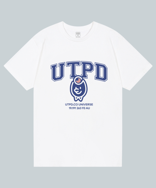 UNTAPPED STUDIO(アンタップドスタジオ)の「テッドアセンティックロゴピュアコットンビッグオーバーサイズ半袖Tシャツ2カラー(Tシャツ/カットソー・レディース・ホワイト/ブラック・S(90)/M(95)/L/XL)」の6枚目の写真