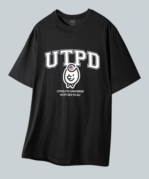 UNTAPPED STUDIO(アンタップドスタジオ)の「テッドアセンティックロゴピュアコットンビッグオーバーサイズ半袖Tシャツ2カラー(Tシャツ/カットソー・レディース・ホワイト/ブラック・S(90)/M(95)/L/XL)」の7枚目の写真