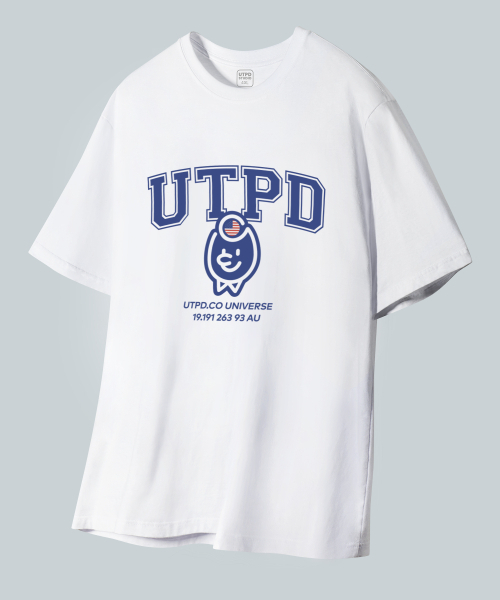 UNTAPPED STUDIO(アンタップドスタジオ)の「テッドアセンティックロゴピュアコットンビッグオーバーサイズ半袖Tシャツ2カラー(Tシャツ/カットソー・レディース・ホワイト/ブラック・S(90)/M(95)/L/XL)」の8枚目の写真