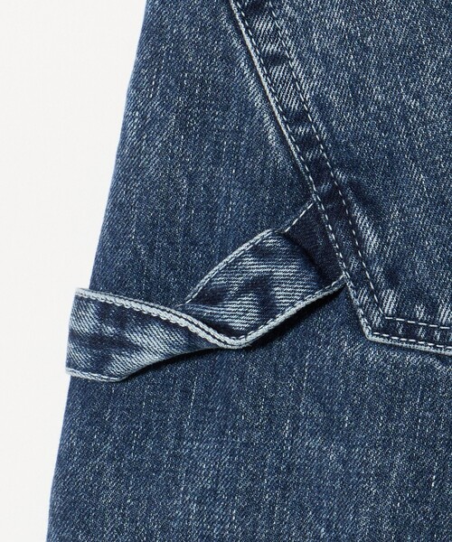 UNITED ARROWS & SONS＞ BLEACH DENIM WIDE PANTS/デニムパンツ