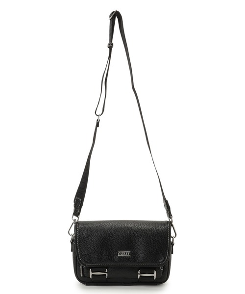 Guess（ゲス）の「BOSTON Messenger（ショルダーバッグ・メンズ・ブラック・ONE SIZE）」の4枚目の写真