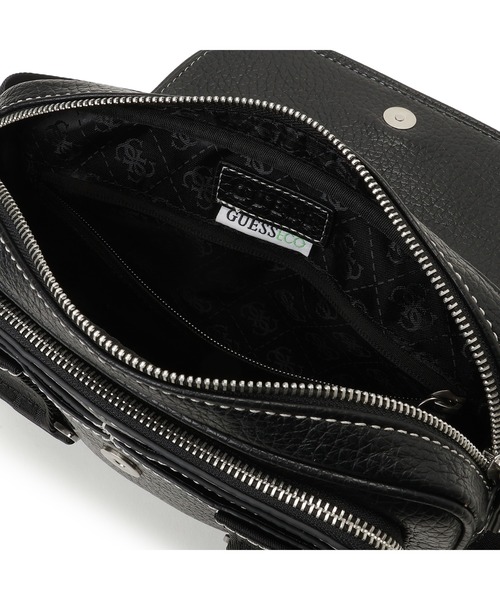 Guess（ゲス）の「BOSTON Messenger（ショルダーバッグ・メンズ・ブラック・ONE SIZE）」の6枚目の写真