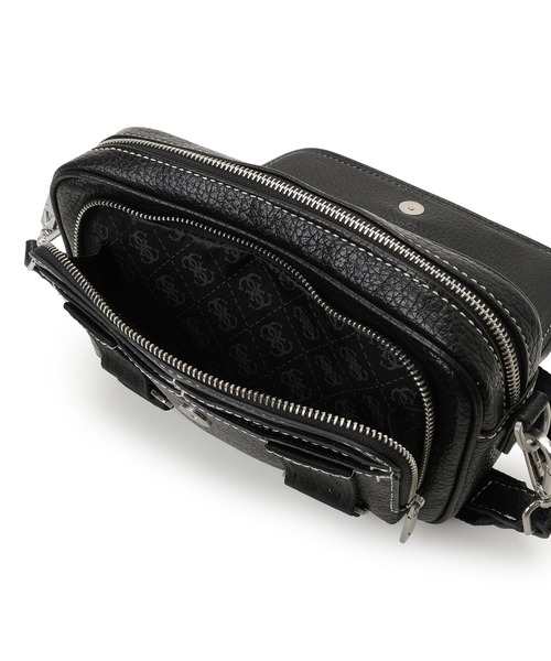 Guess（ゲス）の「BOSTON Messenger（ショルダーバッグ・メンズ・ブラック・ONE SIZE）」の8枚目の写真