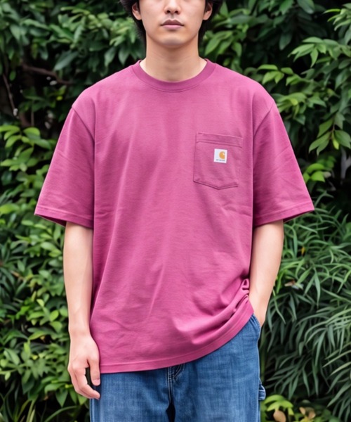 CARHARTT POCKET S/S TEE — футболка Carhartt с карманом