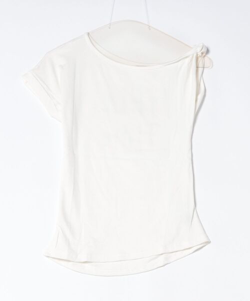 Ritzy(リッツィー)の「ワンショルダー プリントT シャツ(Tシャツ/カットソー・レディース・ホワイト・M)」の10枚目の写真