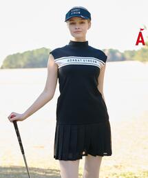 ADABAT STREAM（アダバットストリーム）の「プリーツ切替モックワンピース（ワンピース）」