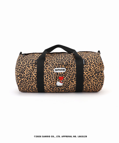 OUTDOOR PRODUCTS(アウトドアプロダクツ)の「HELLO KITTY 232 ROLL BOSTON X-LARGE ex LEOPARD 西宮ガーデンズ店/WEB限定(ボストンバッグ・レディース・キャメル・FREE)」の4枚目の写真