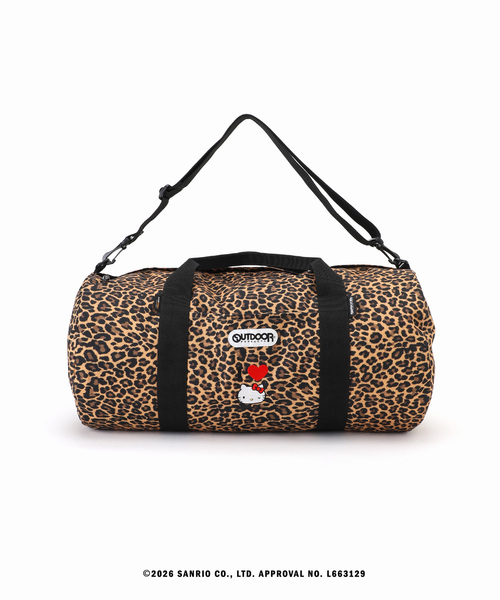 OUTDOOR PRODUCTS(アウトドアプロダクツ)の「HELLO KITTY 232 ROLL BOSTON X-LARGE ex LEOPARD 西宮ガーデンズ店/WEB限定(ボストンバッグ・レディース・キャメル・FREE)」の9枚目の写真