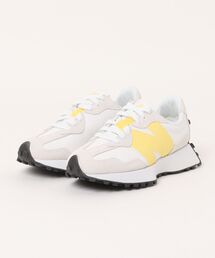 NEW BALANCE ニューバランス W327 6F7(B) W327 W327 6F7 WHITE/YELW(6F7)