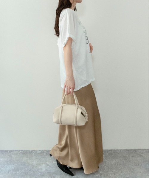 on:nue（オンニュ）の「【on:nue】[接触冷感 / 着用動画あり！] オーバーサイズロゴレースTシャツ（Tシャツ/カットソー・レディース・ホワイト/ブラック/グレー・FREE）」の15枚目の写真