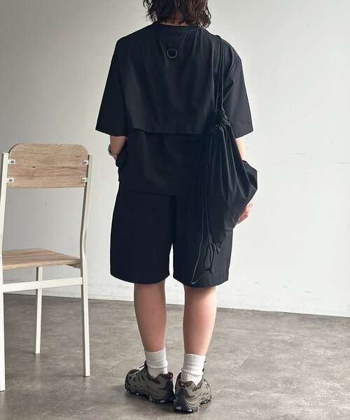 CPCM(シーピーシーエム)の「【3点セット】ストレッチナイロンプルオーバーセットアップ(その他パンツ・レディース・ブラック系その他/カーキ/ブラック/チャコールグレー・MEDIUM/LARGE)」の6枚目の写真