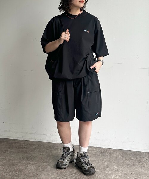 CPCM(シーピーシーエム)の「【3点セット】ストレッチナイロンプルオーバーセットアップ(その他パンツ・レディース・ブラック系その他/カーキ/ブラック/チャコールグレー・MEDIUM/LARGE)」の9枚目の写真