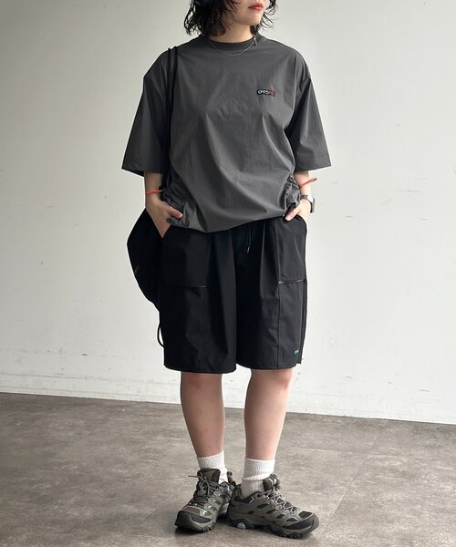 CPCM(シーピーシーエム)の「【3点セット】ストレッチナイロンプルオーバーセットアップ(その他パンツ・レディース・ブラック系その他/カーキ/ブラック/チャコールグレー・MEDIUM/LARGE)」の11枚目の写真