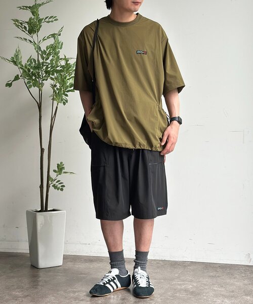 CPCM(シーピーシーエム)の「【3点セット】ストレッチナイロンプルオーバーセットアップ(その他パンツ・レディース・ブラック系その他/カーキ/ブラック/チャコールグレー・MEDIUM/LARGE)」の15枚目の写真