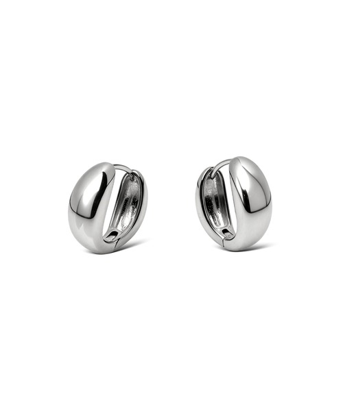 Lyvi（ライビィ）の「Melting Gloss Hoop Pierce / 金属アレルギー対応（ピアス（両耳用）・レディース・シルバー/ゴールド・FREE）」の11枚目の写真