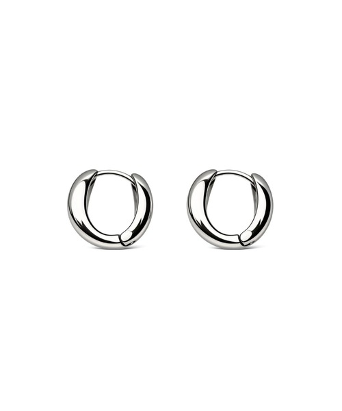 Lyvi（ライビィ）の「Melting Gloss Hoop Pierce / 金属アレルギー対応（ピアス（両耳用）・レディース・シルバー/ゴールド・FREE）」の12枚目の写真