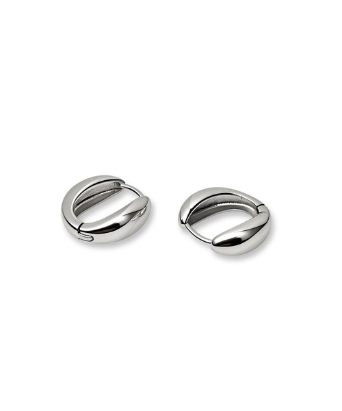 Lyvi（ライビィ）の「Melting Gloss Hoop Pierce / 金属アレルギー対応（ピアス（両耳用）・レディース・シルバー/ゴールド・FREE）」の13枚目の写真