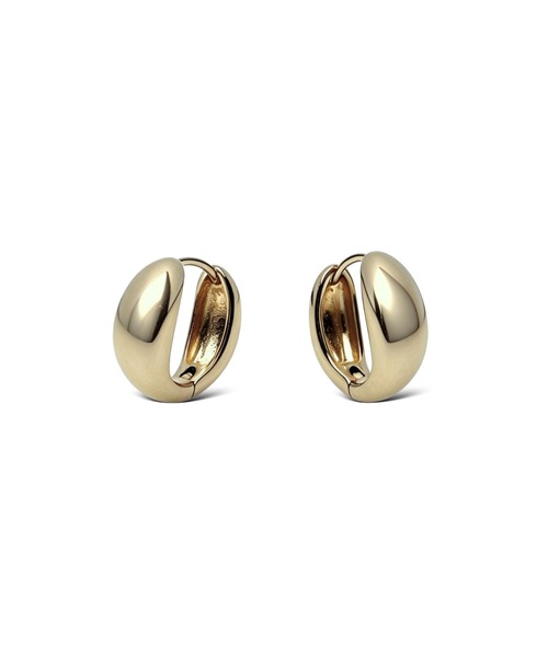 Lyvi（ライビィ）の「Melting Gloss Hoop Pierce / 金属アレルギー対応（ピアス（両耳用）・レディース・シルバー/ゴールド・FREE）」の19枚目の写真
