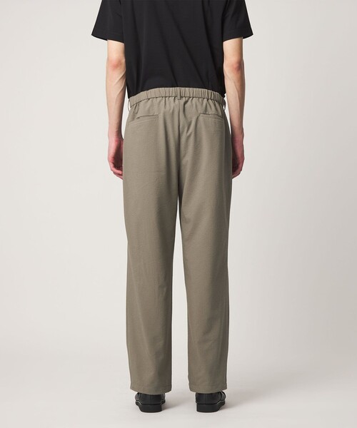 UNITED ARROWS(ユナイテッドアローズ)の「DotAir ドットエア サッカー ヘムコード 2プリーツ パンツ 吸水速乾(その他パンツ・メンズ・オリーブ/ブラック・S/M/L/XL)」の11枚目の写真