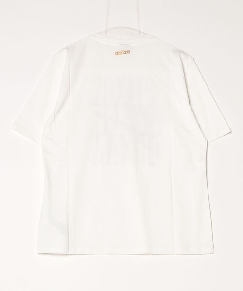 DIMENSIONE danza（ディメンシオーネ ダンツァ）の「デザインTシャツ（Tシャツ/カットソー・レディース・ブラック/オフホワイト・SMALL/MEDIUM）」の9枚目の写真