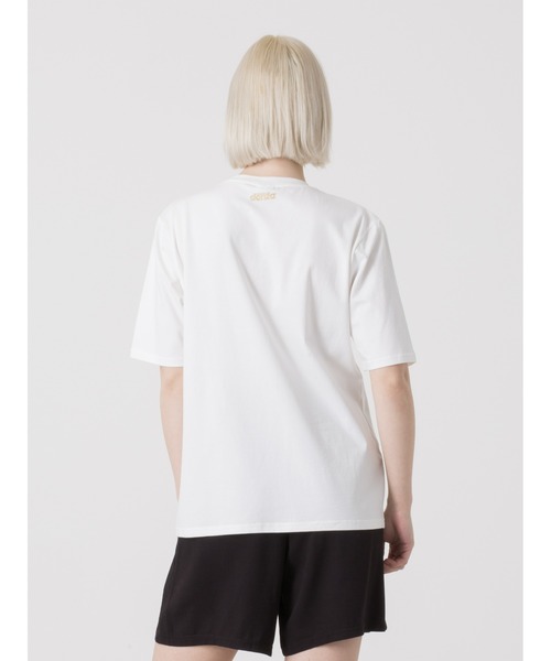 DIMENSIONE danza（ディメンシオーネ ダンツァ）の「デザインTシャツ（Tシャツ/カットソー・レディース・ブラック/オフホワイト・SMALL/MEDIUM）」の4枚目の写真