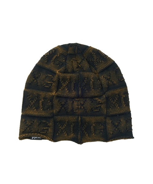X-girl(エックスガール)の「XG OPENWORK BEANIE(ニットキャップ/ビーニー・レディース・ブラウン/オリーブ/ブラック・ONE SIZE)」の4枚目の写真