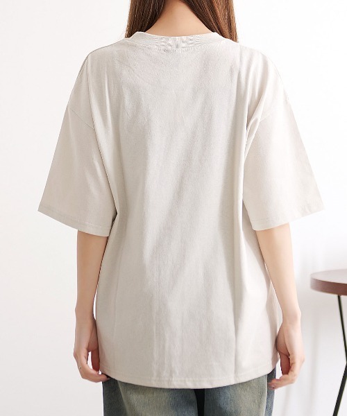 SILVER BULLET(シルバーバレット)の「『SILVER BULLET SELECT AP/シルバーバレットセレクト』Jurassic World/ジュラシックワールド アイコンTEE(Tシャツ/カットソー・レディース・スミクロ/アイボリー・LL/L/M)」の15枚目の写真