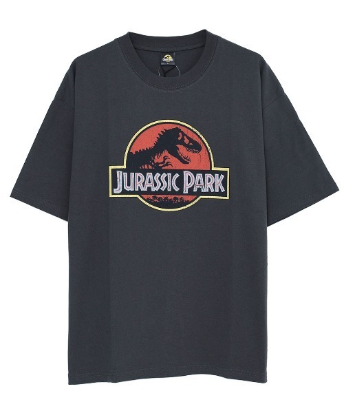 SILVER BULLET(シルバーバレット)の「『SILVER BULLET SELECT AP/シルバーバレットセレクト』Jurassic World/ジュラシックワールド アイコンTEE(Tシャツ/カットソー・レディース・スミクロ/アイボリー・LL/L/M)」の5枚目の写真