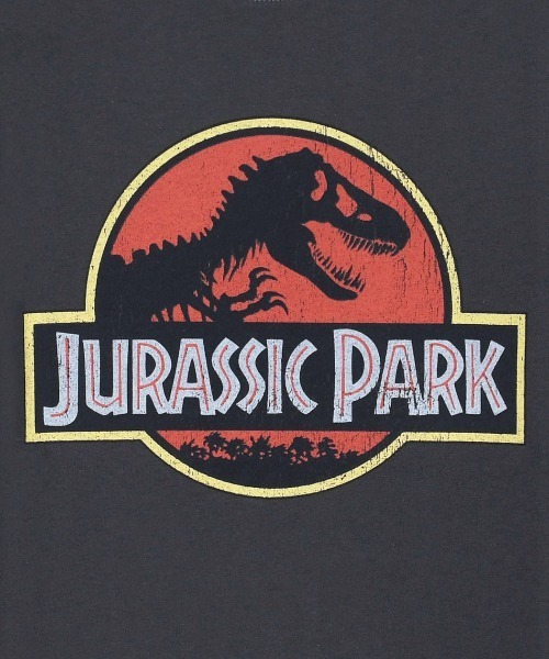 SILVER BULLET(シルバーバレット)の「『SILVER BULLET SELECT AP/シルバーバレットセレクト』Jurassic World/ジュラシックワールド アイコンTEE(Tシャツ/カットソー・レディース・スミクロ/アイボリー・LL/L/M)」の8枚目の写真