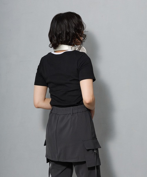 aremoi(アレモイ)の「グラフィックロゴ オーバーサイズTシャツ(Tシャツ/カットソー・レディース・ホワイト/ブラック・LARGE/MEDIUM/SMALL)」の21枚目の写真