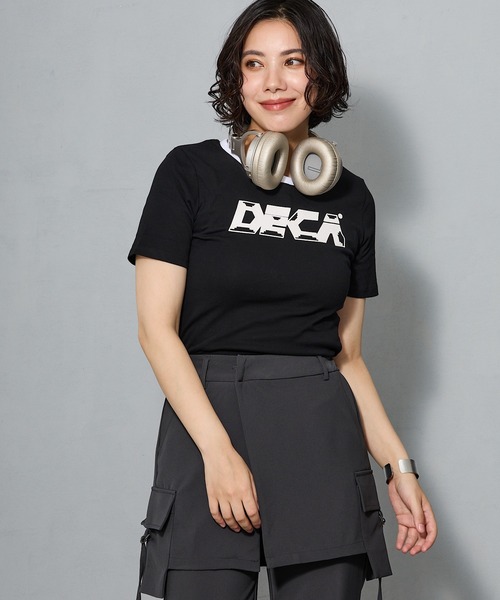 aremoi(アレモイ)の「グラフィックロゴ オーバーサイズTシャツ(Tシャツ/カットソー・レディース・ホワイト/ブラック・LARGE/MEDIUM/SMALL)」の12枚目の写真