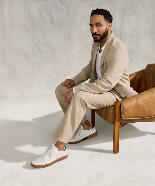 COLE HAAN（コールハーン）の「グランド クロスコート ターフライン mens（スニーカー・メンズ・ホワイト・7/7.5/8/8.5/9/9.5/10/10.5/11）」の9枚目の写真