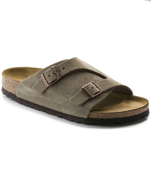 BIRKENSTOCK(ビルケンシュトック)の「BIRKENSTOCK / ビルケンシュトック チューリッヒ スエードレザー ナロー(サンダル・メンズ・ベージュ・40/41/42/43)」の3枚目の写真