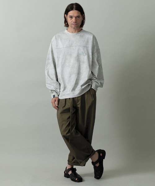 EGO TRIPPING(エゴトリッピング)の「mp15095- DRESSYEASE TRUSERS gaba イージートトラウザーパンツ(626720)(その他パンツ・メンズ・ネイビー/オリーブ/ブラック・29/31/33)」の5枚目の写真