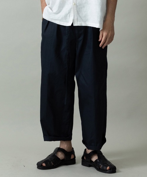 EGO TRIPPING(エゴトリッピング)の「mp15095- DRESSYEASE TRUSERS gaba イージートトラウザーパンツ(626720)(その他パンツ・メンズ・ネイビー/オリーブ/ブラック・29/31/33)」の9枚目の写真