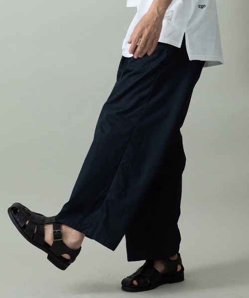 EGO TRIPPING(エゴトリッピング)の「mp15095- DRESSYEASE TRUSERS gaba イージートトラウザーパンツ(626720)(その他パンツ・メンズ・ネイビー/オリーブ/ブラック・29/31/33)」の11枚目の写真