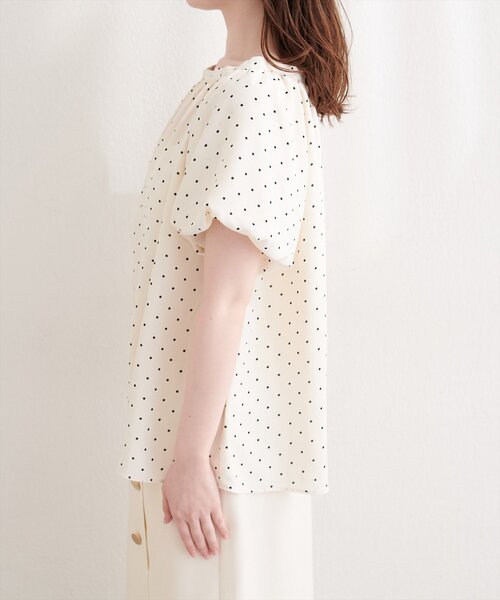 natural couture(ナチュラルクチュール)の「【mamamo】バルーンスリーブブラウス(シャツ/ブラウス・レディース・ピンク/ミント/その他1/その他2・FREE)」の18枚目の写真