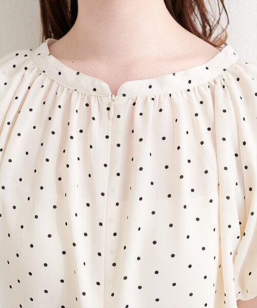 natural couture(ナチュラルクチュール)の「【mamamo】バルーンスリーブブラウス(シャツ/ブラウス・レディース・ピンク/ミント/その他1/その他2・FREE)」の22枚目の写真