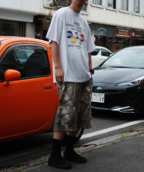 Anachronorm（アナクロノーム）の「【ANACHRONORM】NYC JUMPING S/S T-S（Tシャツ/カットソー・メンズ・ブラック/ブラウン/ホワイト・2/1）」の4枚目の写真