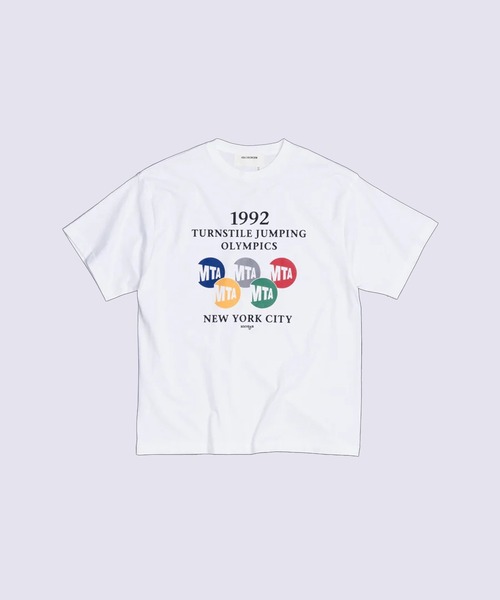 Anachronorm（アナクロノーム）の「【ANACHRONORM】NYC JUMPING S/S T-S（Tシャツ/カットソー・メンズ・ブラック/ブラウン/ホワイト・2/1）」の7枚目の写真