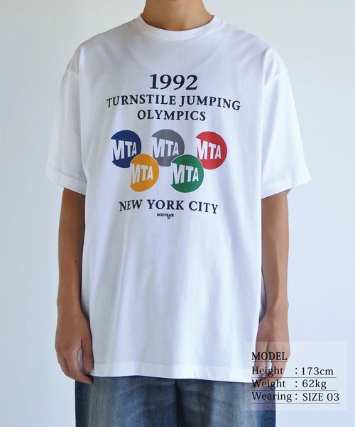Anachronorm（アナクロノーム）の「【ANACHRONORM】NYC JUMPING S/S T-S（Tシャツ/カットソー・メンズ・ブラック/ブラウン/ホワイト・2/1）」の11枚目の写真